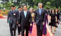 シンガポール首相のベトナムでの活動