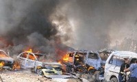 シリアで爆弾テロ 少なくとも４０人死亡