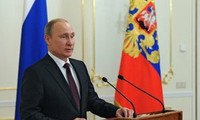プーチン大統領クレムリンで年次教書演説