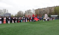 在ロシアベトナム留学生のスポーツ大会始まる