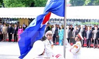 ASEAN旗掲揚式
