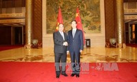 フック副首相、中国の副首相と会談