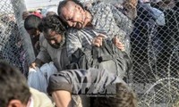 トルコ国境にシリア避難民３万人余押し寄せ