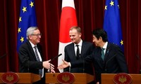 日・ＥＵ首脳、年内の早期にＥＰＡ大筋合意めざす