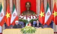 イラン大統領、ベトナム訪問を終える