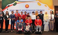 ＡＳＥＡＮ オリンピックとパラリンピックの選手を顕彰