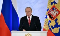 プーチン大統領が年次教書演説を行う