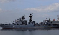 ロシア軍艦、マニラに寄港　ベトナム東部海域でのプレゼンス強化へ