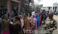 インド、地方選挙の投票始まる