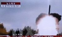 朝鮮民主主義人民共和国 発射は新型中距離弾道ミサイルか