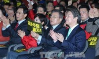 韓国大統領選、中道野党候補に安哲秀氏