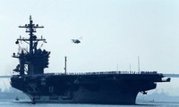 米空母と海自護衛艦　23日から共同訓練