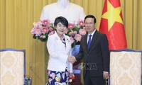 トゥオン国家主席、上川外相と会見