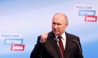 プーチン氏が大統領選で勝利