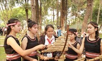 ベトナムの民謡楽器トルンを使った音楽