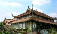 Pagoda Vinh Nghiem di provinsi Bac Giang, Vietnam Utara