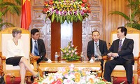 PM Vietnam Nguyen Tan Dung menerima Dubes Jerman Jutta Fransh