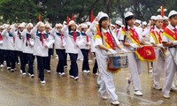 Aktivitas-aktivitas memperingati ultah ke-72 Berdirinya Barisan Anak-Anak Pelopor Ho Chi Minh berlangsung  di Vietnam