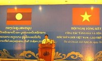  Konferensi evaluasi atas pekerjaan mengerapkan dan memugar tonggak perbatasan Vietnam-Laos