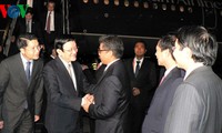 Presiden Vietnam Truong Tan Sang  tiba di Indonesia untuk menghadiri KTT APEC-21