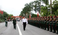 Presiden Vietnam, Truong Tan Sang mengunjungi Markas Komando 2