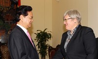 PM Vietnam, Nguyen Tan Dung  menerima Wapres WB Rachel Kyte