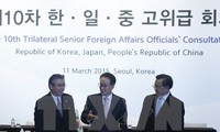 Republik Korea-Tiongkok-Jepang mengadakan pertemuan trilateral Menlu