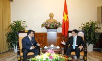 Deputi PM, Menlu Vietnam, Pham Binh Minh menerima Duta Besar Bangladesh Md.Shahab Ullah