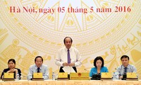 Jumpa pers tentang sidang periodik Pemerintah Vietnam untuk bulan April 2016