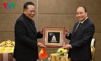 PM Vietnam Nguyen Xuan Phuc menerima Ketua Asosiasi Persahabatan Thailand-Vietnam