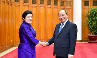 PM Vietnam, Nguyen Xuan Phuc menerima Menteri Kantor Perdana Menteri Laos