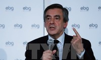 Prosentase suara dukungan  terhadap capres Francois Fillon terus berkurang