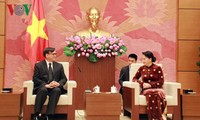 Ketua MN Vietnam, Nguyen Thi Kim Ngan menerima Dubes Thailand, Manopchai  Vongphakdi