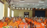 Pertemuan menyambut Hari Raya Tahun Baru Tradisional Chol Chnam Thmay dari warga  etnis Khmer