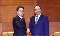 PM Vietnam, Nguyen Xuan Phuc menerima para wakil dari beberapa perekonomian anggota APEC