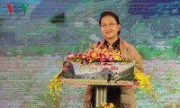 Ketua MN Vietnam, Nguyen Thi Kim Ngan  menghadiri program:  “Musim Semi di pos   perbatasan dengan penuh kehangatan dari warga  dukuh”