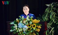 Ketua MN Vietnam, Nguyen Thi Kim Ngan menghadiri acara pembukaan  tahun kuliah 2018-2019  di Akademi Pertahanan