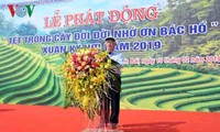 Sekjen, Presiden Viet Nam, Nguyen Phu Trong mengunjungi dan mengucapkan selamat Hari Raya Tet di Provinsi Yen Bai