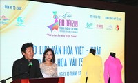 Temu pergaulan kebudayaan Viet Nam-Jepang melalui Program “Ao Dai dan  bunga  dari kain tradisional Jepang Tsumami”