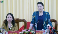 Ketua MN Nguyen Thi Kim Ngan melakukan kunjungan kerja di Provinsi An Giang