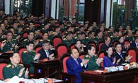 PM Vietnam, Nguyen Xuan Phuc menghadiri Konferensi Politik dan Militer  seluruh tentara-tahun 2019