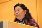 Tong Thi Phong à la conférence sur l’égalité des sexes