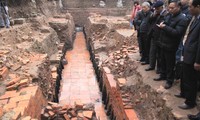 Nouvelle découverte dans l’enceinte du Palais royal de Thang Long