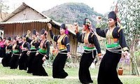 A Kho Mu woman who has mastered many musical instruments 