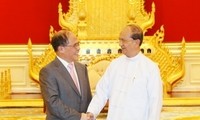 National Assembly Chairman Nguyen Sinh Hung in Myanmar