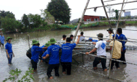 Continuous relief for the central region after typhoon Wutip