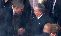 A historic handshake 