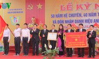 Phan Boi Chau Gifted School, Nghe An province granted Labor Hero title