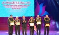 Award ceremony of song writing contest about National Assembly