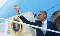 US President tours Europe